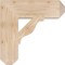 Ekena Millwork Funston Craftsman Smooth Bracket, Douglas Fir, 5 1/2"W x 20"D x 20"H BKT06X20X20FST04SDF - alternate 2